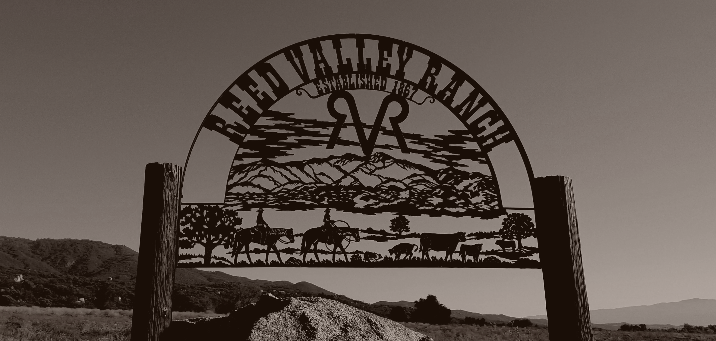 Reed Ranch Sign Reed Valley Ranch
